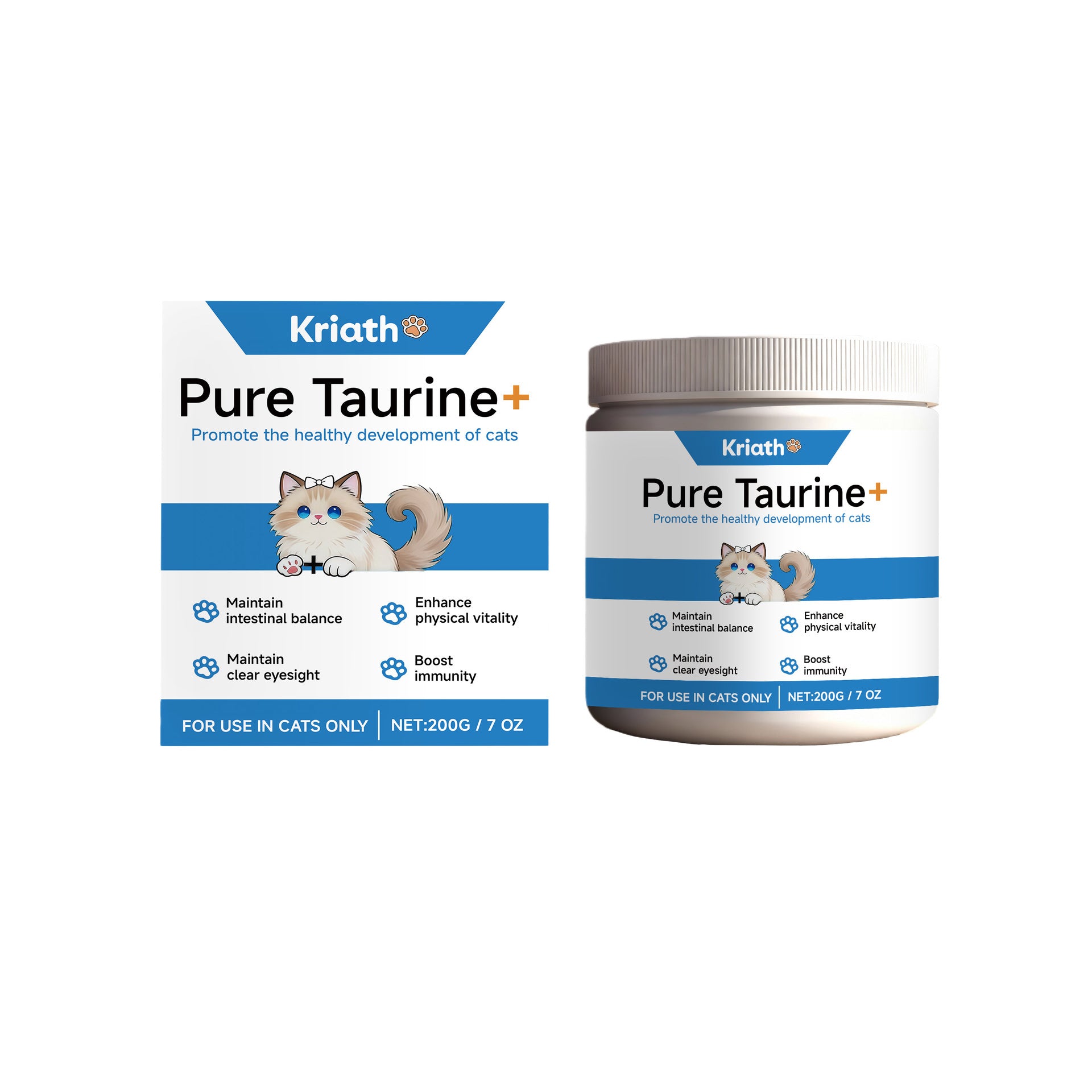 Taurine Powder for Cats Gentle Formula for Comfort and Nutritional Support