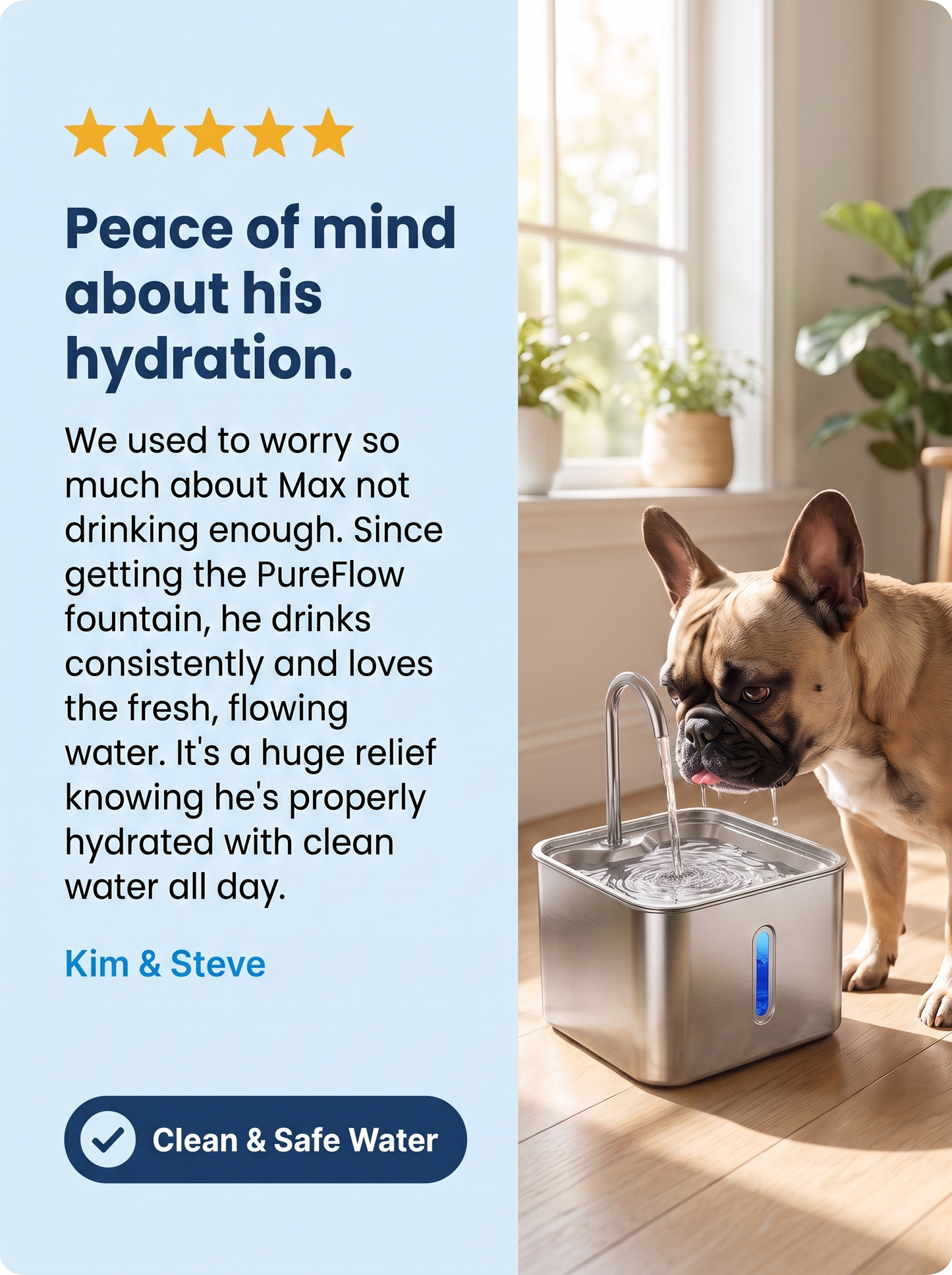 PureFlow™ Pet Water Fountain